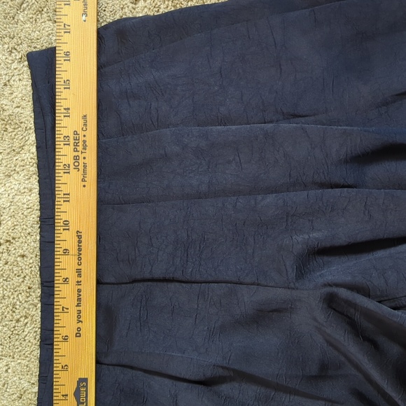 NWT Elegant Navy Wide-Leg Pants Size M - Picture 7 of 13